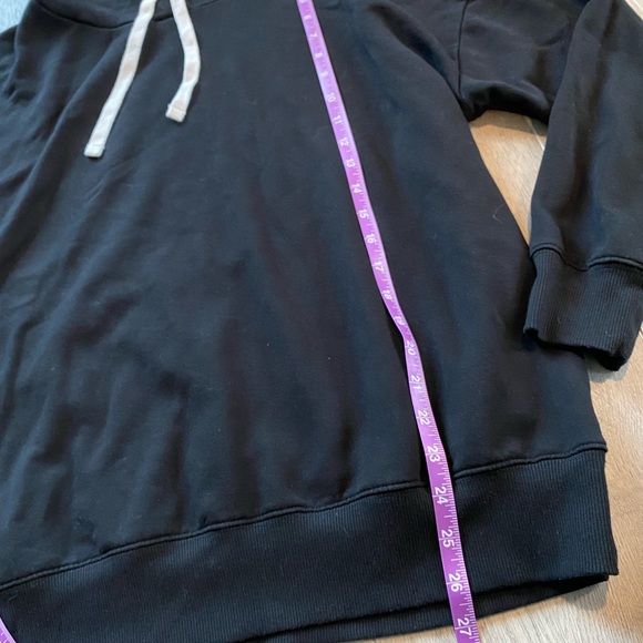 SUPER buttery SOFT basic black hoodie medium - Picture 8 of 12